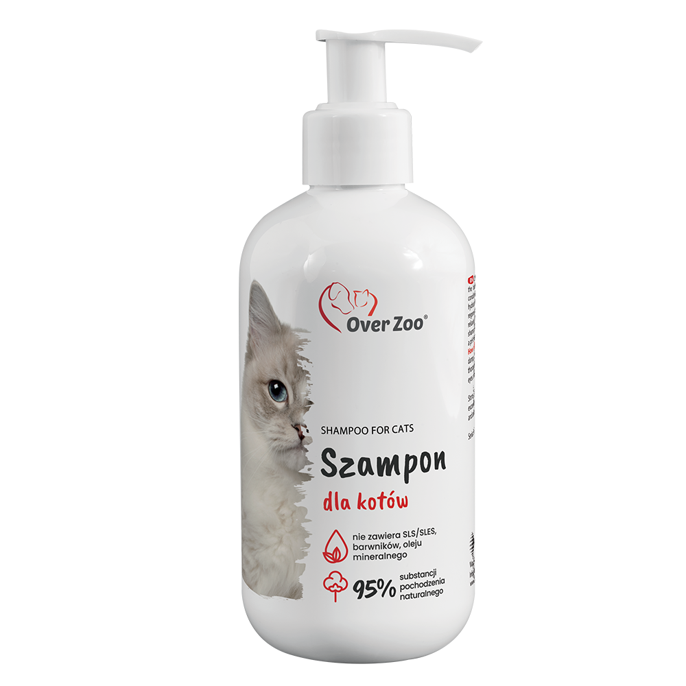 Мягкий шампунь для кошек ОверЗоо OverZoo Shampoo For Cats с маслом авокадо 250 мл Винница - изображение 1