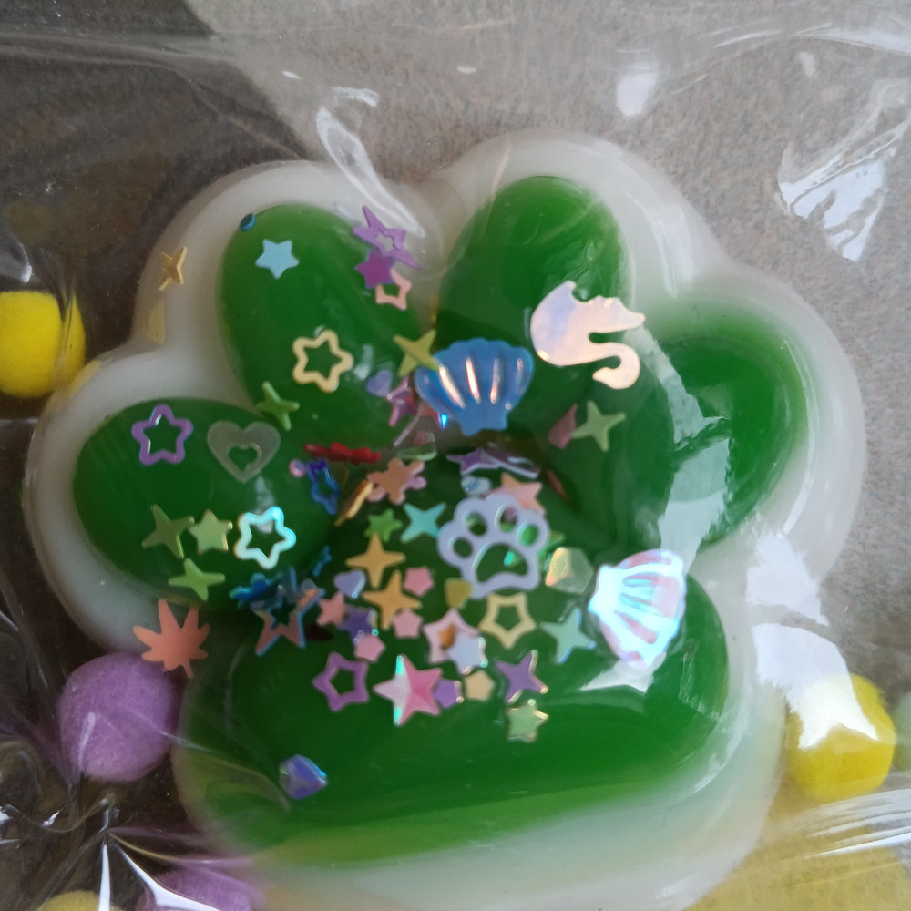 Лапки сквиш новогодняя антистресс лапка Табо Киев - изображение 1