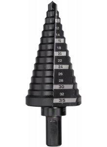 Свердло ступінчасте Step Drill MILWAUKEE, діаметр6-35мм з кроком 2мм Одесса - изображение 1