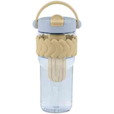 Бутылка для воды Kite 900 мл бежево-блакитний (K25-1231-1) Винница