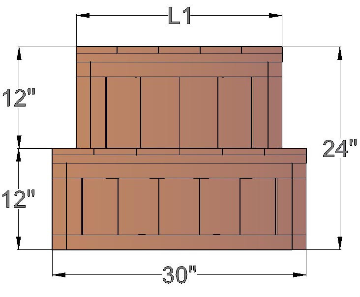 Скамейка-ступенька 