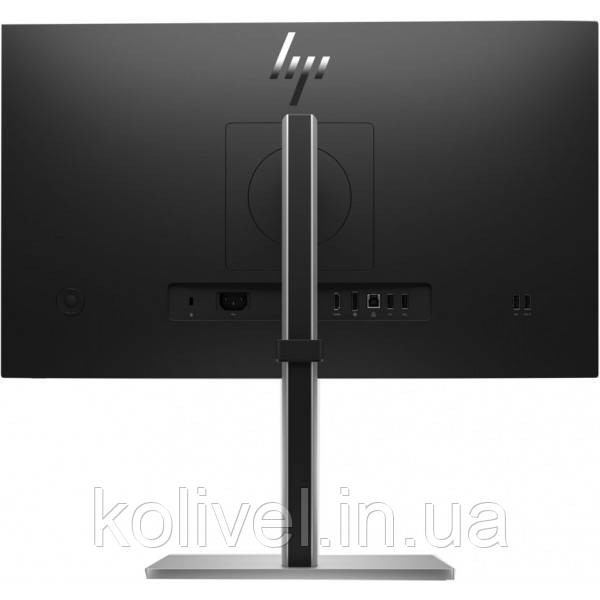 TFT 23.8" HP E24q G5, QHD, IPS, 75Hz, HDMI, DP, USB-hub, HAS, Pivot, чорно-сріблястий (6N4F1AA) Київ - фото 4