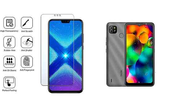 Защитное стекло NeoGlass для Tecno POP 4 BC1s – ультрапрозрачное и устойчивое Киев