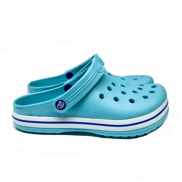 Женские Тапочки CROCS Бирюзовые Кроксы Шлёпки Сланцы (размеры: 36,38) Днепр - изображение 4