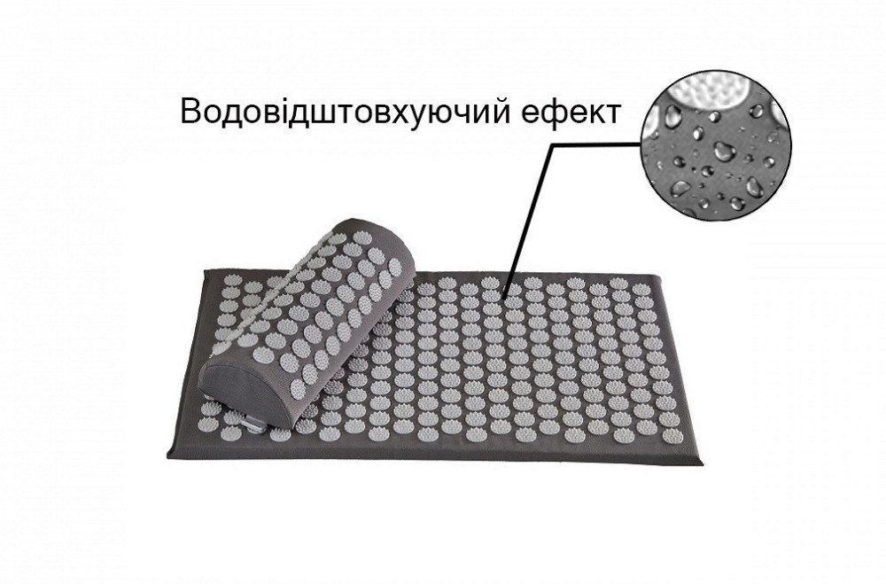 Аплікатор Кузнєцова Набір серія Eko-Lux 2 Сірий – Масажний комплект для зняття напруги Івано-Франківськ - фото 4