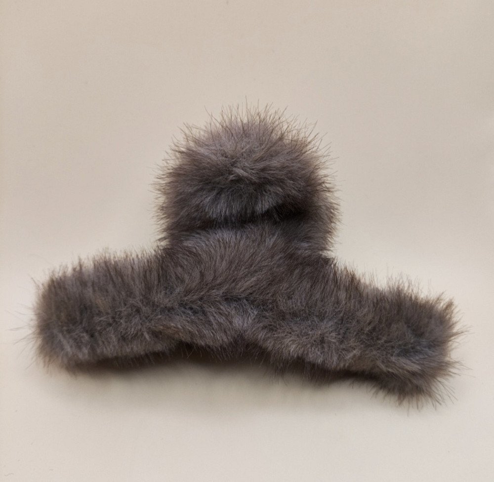 Шпилька крабік зі штучного хутра Смела - изображение 3