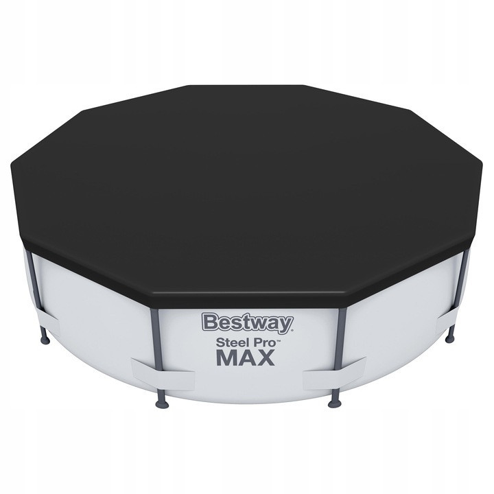 Тент захисне покриття для каркасного басейну діаметром 366 см Bestway (58037) Нововолинськ - фото 3