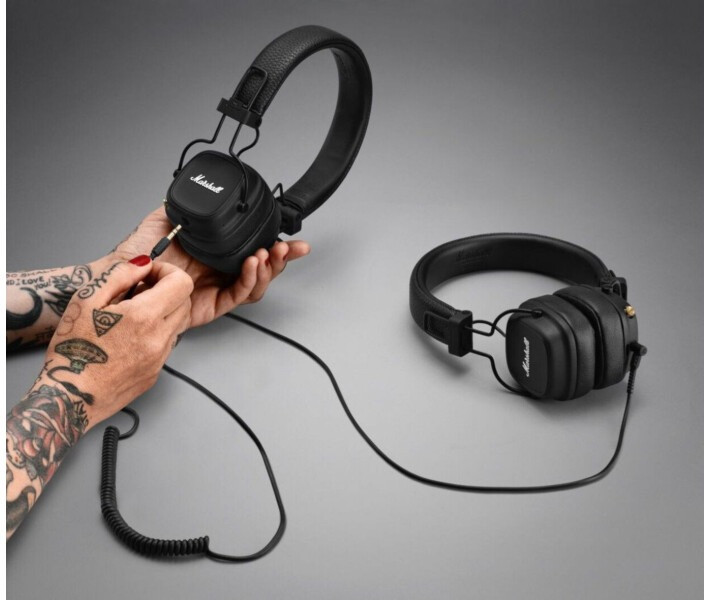 Bluetooth-гарнітура Marshall Major IV Black (1005773) Чорний Харків - фото 10