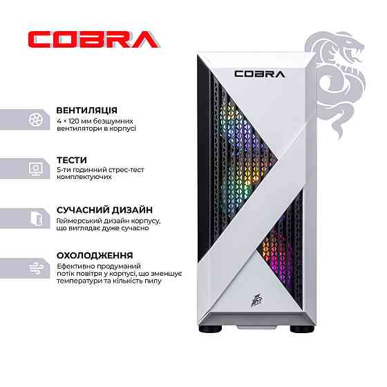 Персональний комп'ютер COBRA Advanced (A45.16.H1S2.35.22298) ( 16188 ) Харків