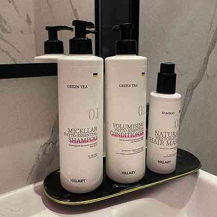 Комплекс для жирного типа волос Green Tea + Натуральная маска Bamboo Киев