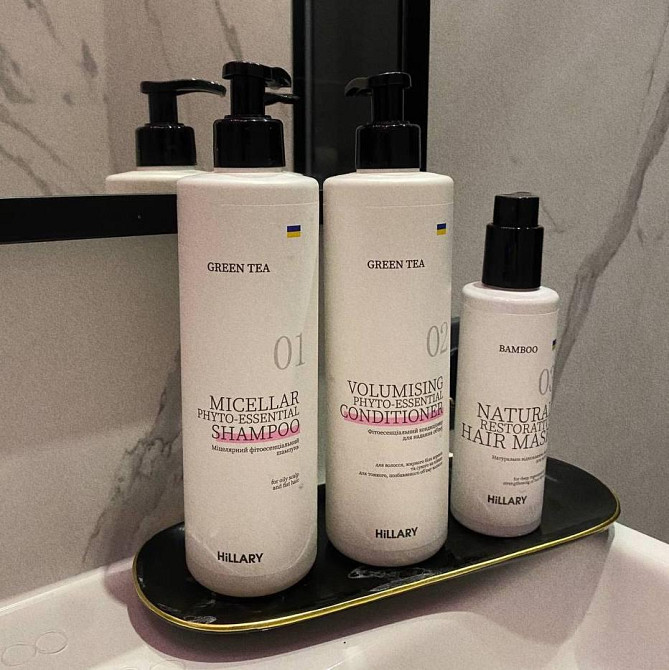 Комплекс для жирного типа волос Green Tea + Натуральная маска Bamboo Киев - изображение 2