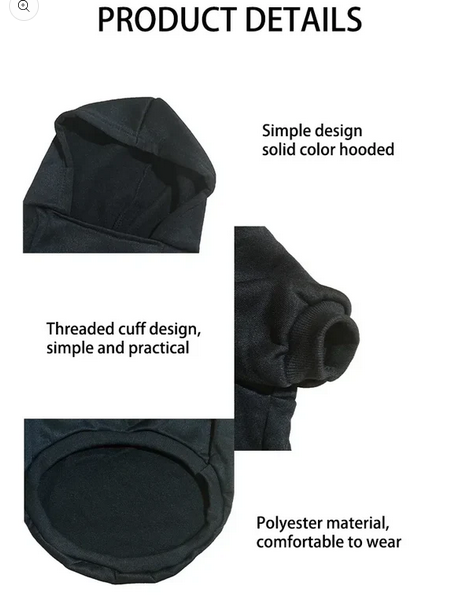 Худі для собак із капюшоном The Dog Face XL (товар з вітрини) Луцк - изображение 3