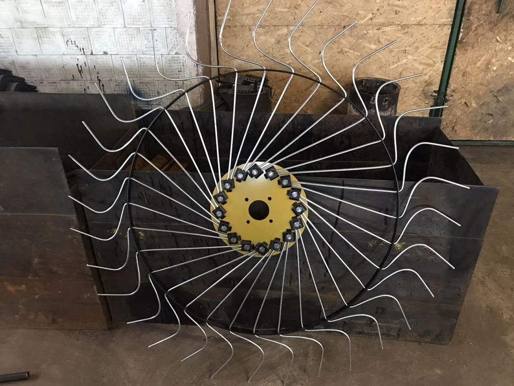 Сеноворошилка Солнышко на 3 колеса ТМ АРА (3 точки, мототрактор) Харьков - изображение 10