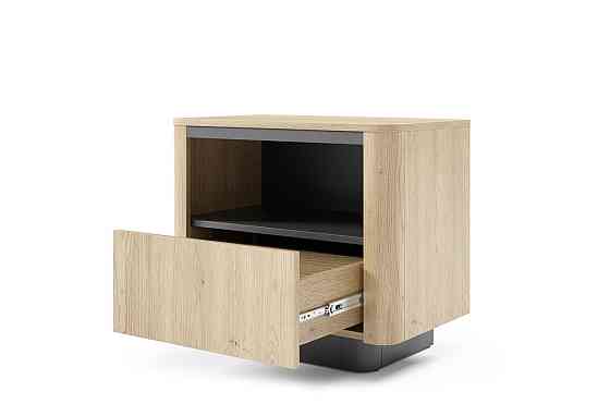 Тумба прикроватная Perfect Home Торро / Torro 1S/63 с 1 ящиком Дуб кремона/черный (PFH-091419) Днепр