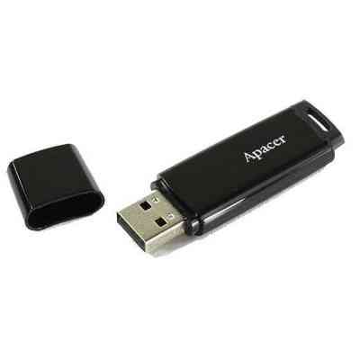 USB флеш накопитель Apacer 32GB AH336 Black USB 2.0 (AP32GAH336B-1) Винница