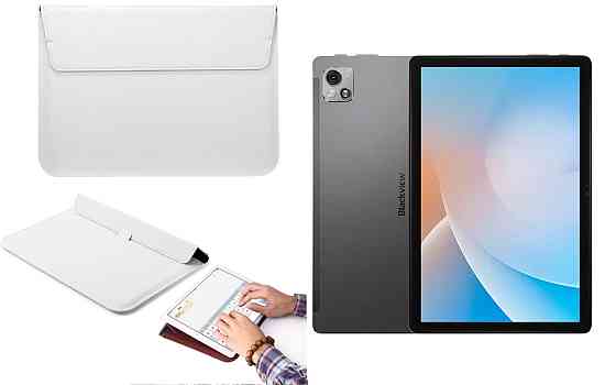 Чохол-конверт VitoCase для Blackview Tab 13, Tab 13 Pro, з функцією підставки для планшета Білий Київ