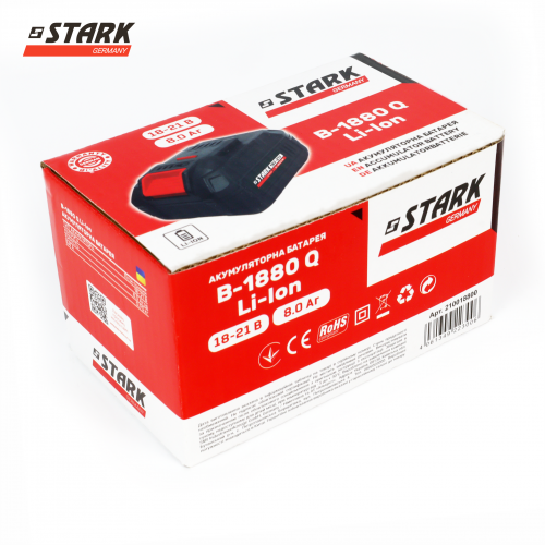 Акумулятор STARK B-1880Q Li-Ion 18-21 8 А/год Одесса - изображение 5