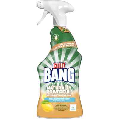 Спрей для чищення ванн Cillit Bang Природна сила Антиналіт 750 мл (5900627093377/4002448143727) Вінниця