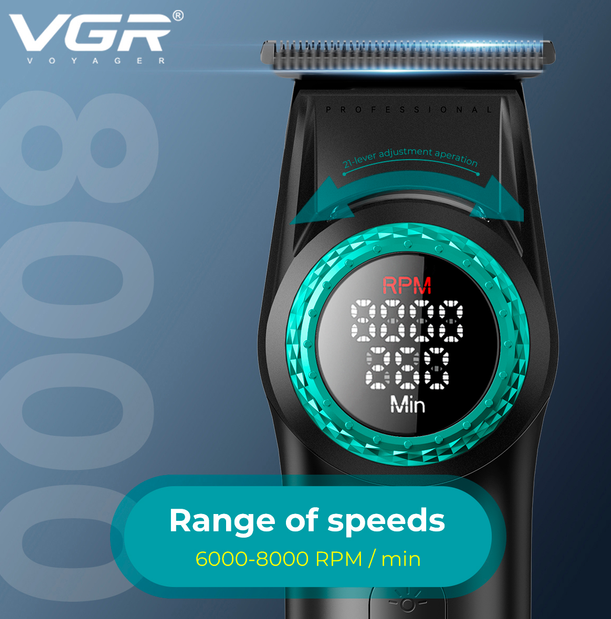 Триммер для бороди та вусів VGR V-977 Дніпро - фото 2