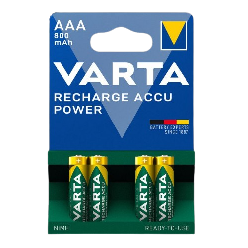 Акумулятор AAA/HR03 800mAh (бл-4шт) VARTA Житомир - фото 1
