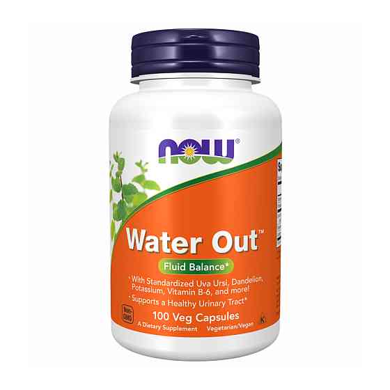 Баланс рідини Now Foods Water Out - 100 vcaps Луцьк