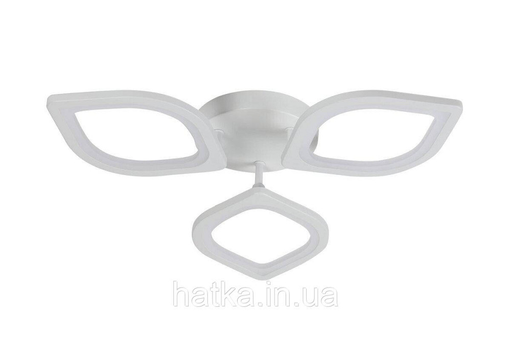 Світлодіодна люстра VALESO G 2713/3 Білий 60W Київ - фото 2