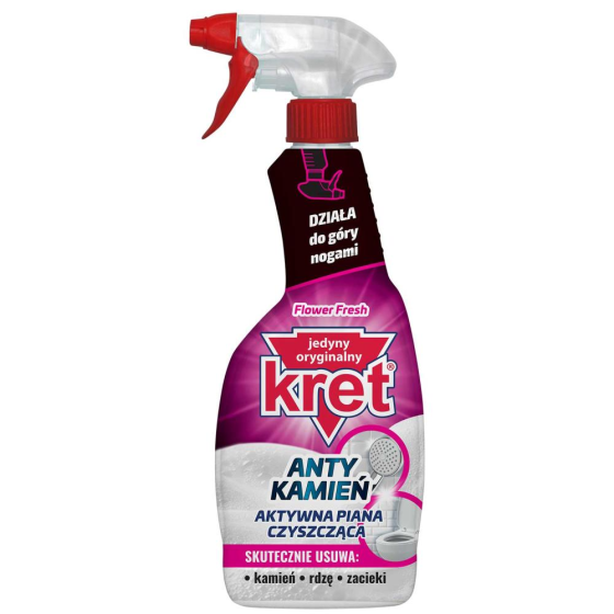 Піна для чищення ванної Kret Antykamień Active Foam 500 мл Flower Fresh Львів
