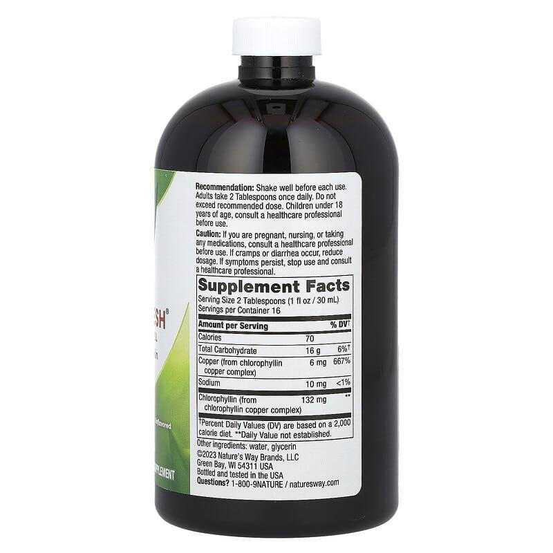 Хлорофилл Nature's Way Chlorofresh 480 мл без вкуса Киев - изображение 2