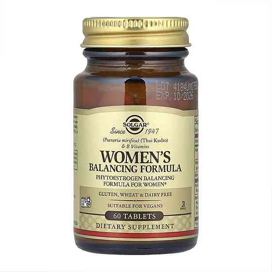 Вітаміни для жінок Solgar Women`s Balancing Formula 60 таб Київ