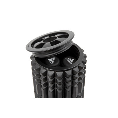 Масажний ролик Adidas Foam Ab Roller ADAC-11405 44 x 12,8 x 12,8 см Чорний (885652018678) Вінниця - фото 11