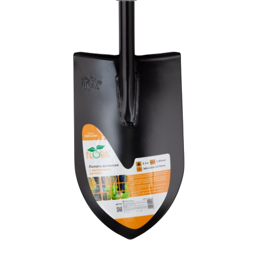 Лопата штикова "американка" 365*210*1170мм з металевою ручкою 2,1 кг SIGMA Житомир - фото 5