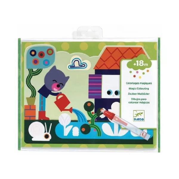 Набор для рисования водой Djeco Что спрятано в саду (DJ09063) Харьков - изображение 6