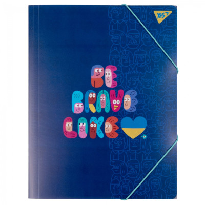 Папка на резинках Yes A4 Stand with Ukraine (492158) Вінниця - фото 1