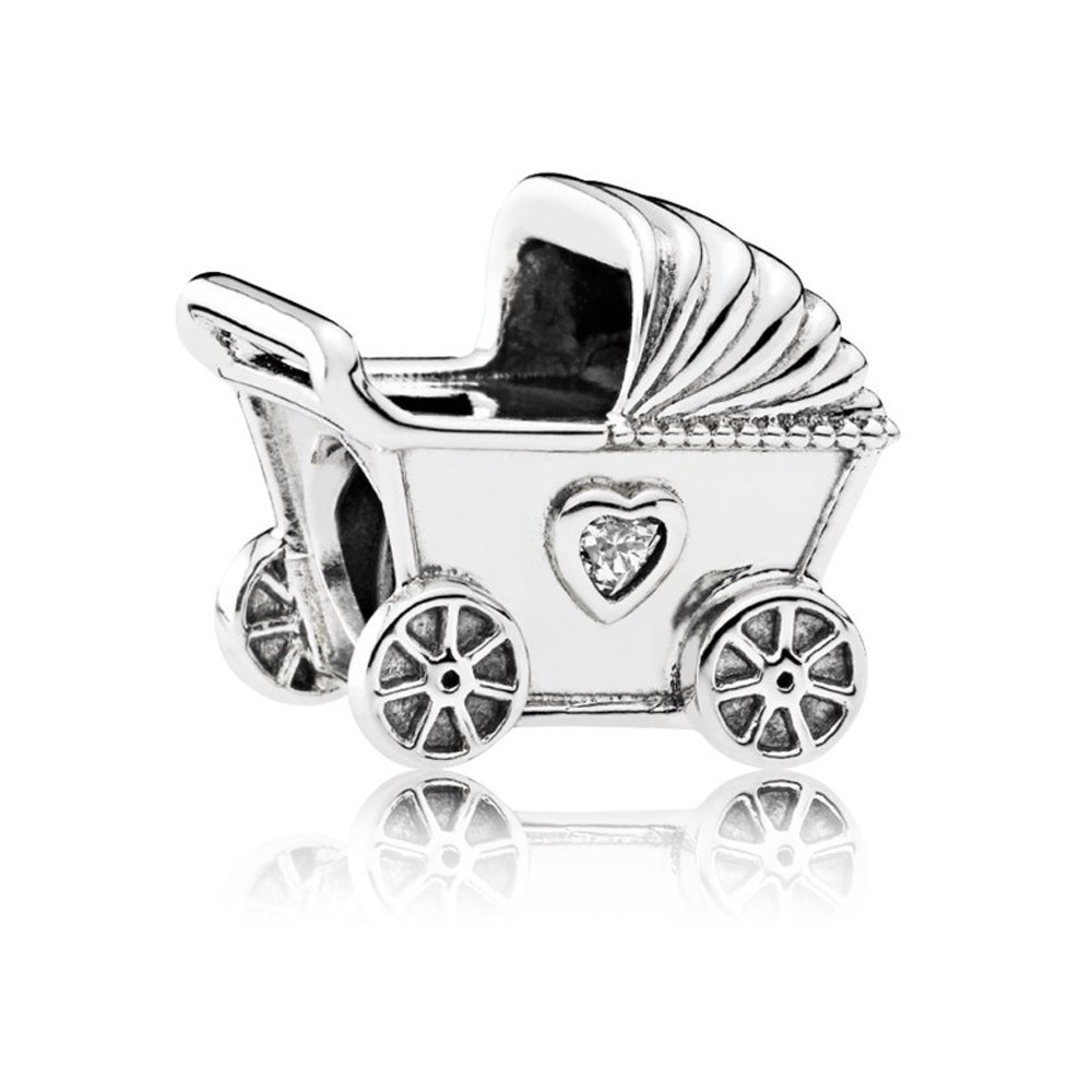 Срібна намистина Пандора  "Коляска" 792102CZ MasterSem Київ - фото 1