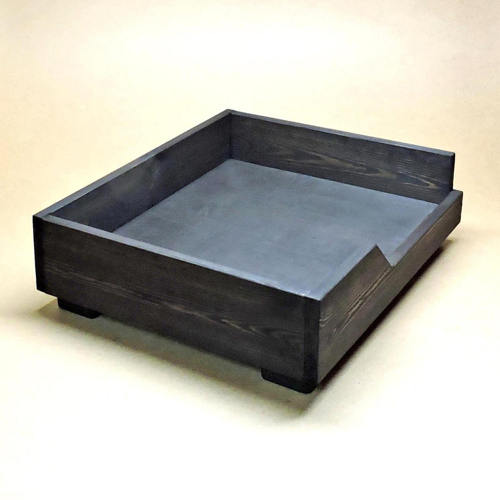 Лежак деревянный для собаки 