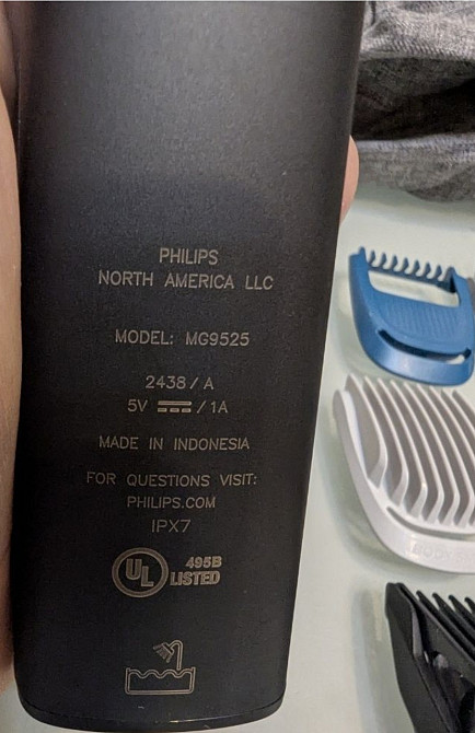 Машинка для стрижки тример PHILIPS 9000. MG 9525/40 USA. Харьков - изображение 4