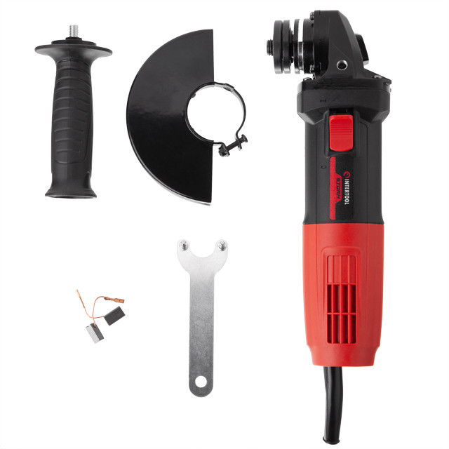 Шліфмашина кутова INTERTOOL WT-0220, 0,75 кВт, 11000 об/хв, диск 125 мм - з високою швидкістю обертів Львів - фото 6