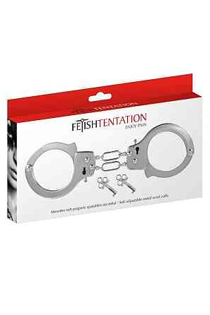 Наручники Fetish Tentation Soft adjustable metal wrist cuffs Sex Aura Київ