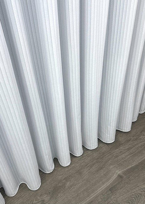 Тюль VR-Textil 1966т Жакард щільний Білий Softline 400х270 см (42-0971) Київ - фото 8