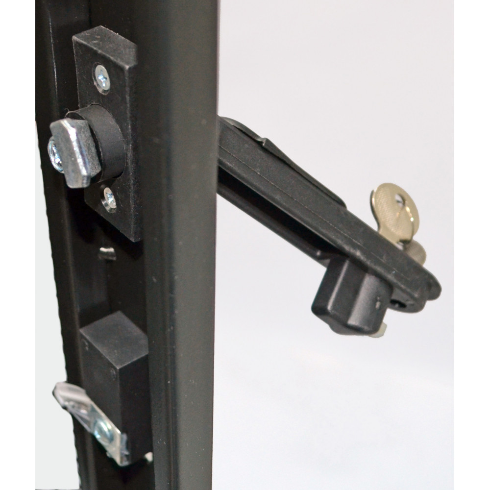 Шафа серверна CMS 33U 610 х 865 UA-MGSE3368MPB посилена з перфорованими дверима для мережевого обладнання Киев - изображение 7