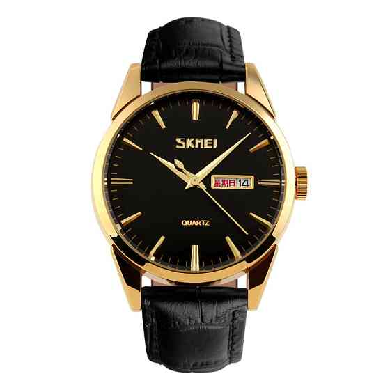 Skmei 9073GDBK-B Gold-Black men SBR Киев