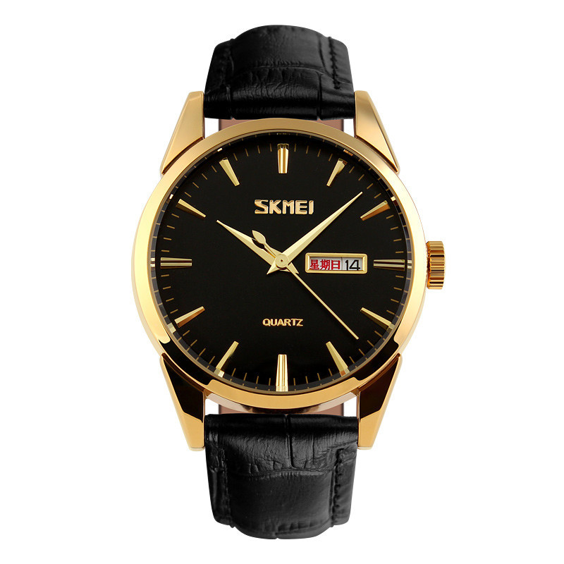 Skmei 9073GDBK-B Gold-Black men SBR Київ - фото 1