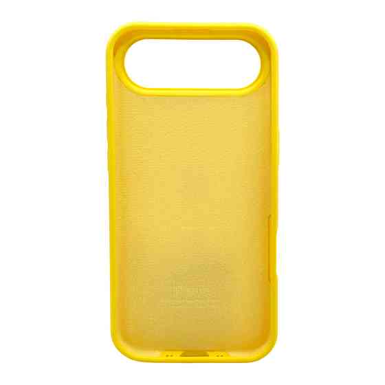 Чохол для iPhone 17 Air, силіконовий, жовтий Київ