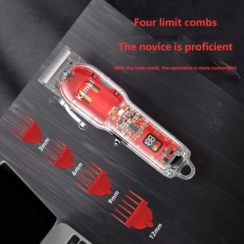 Машинка для стрижки волосся Barber Kemei Km-1761 Вінниця - фото 3