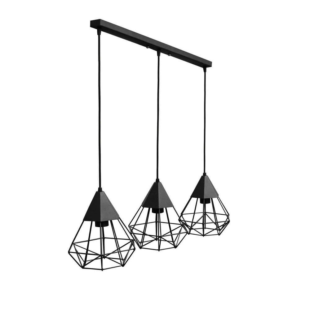 Подвесной светильник лофт 3-Е27 Crystal NL 0535-3 Киев - изображение 2