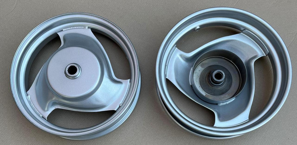 Диск колеса 2.15 * 10 (зад, барабан) (металл, 18 шлицов) Yamaha JOG 90 Мукачево - изображение 1