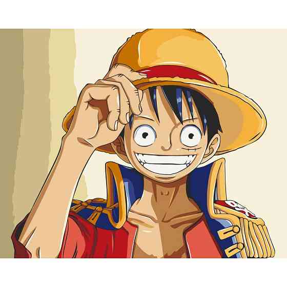 Картина за номерами "Луффі Солом'яний Капелюх" 16059-AC 40х50 см Вінниця