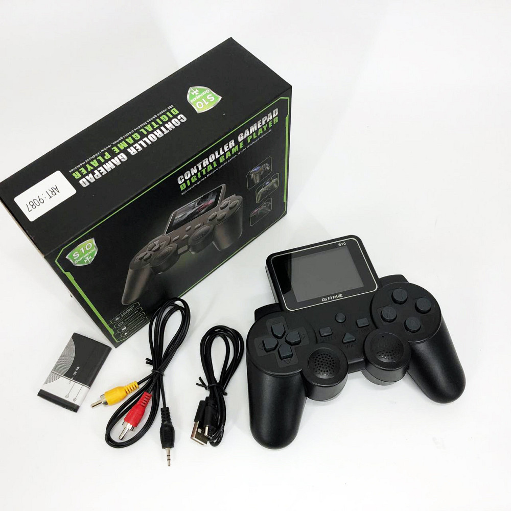 Портативна консоль з встановленими 1000 ігор S10, Консоль ігрова підключення SB-910 до телевізора Київ - фото 4
