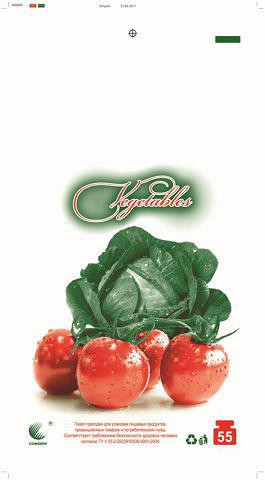 Пакет майка тип FA 30см 55см Овочі "Комсерв" (100 шт) Харків - фото 1