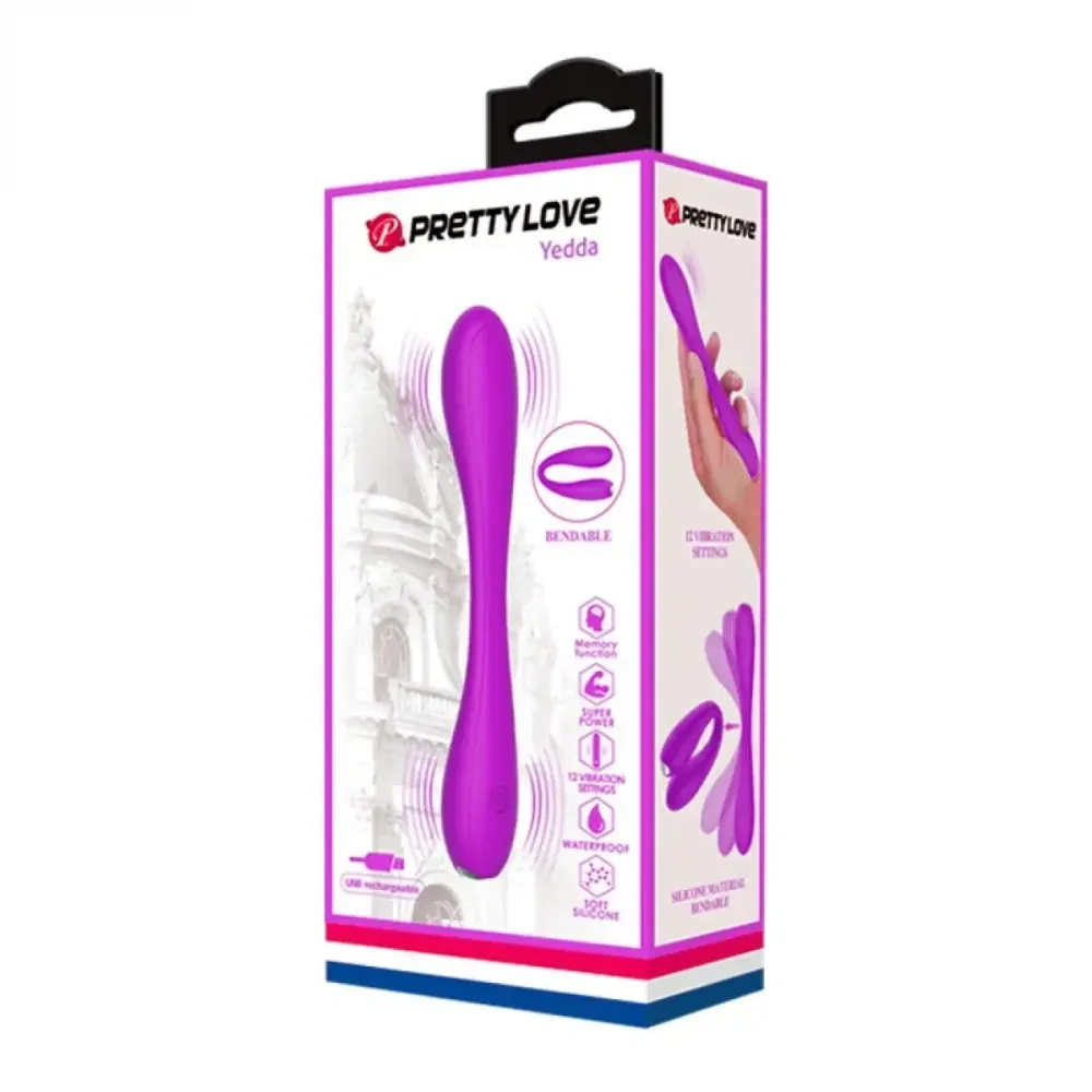 Вібратор Pretty Love Yeddy USB 12 Function Sex Aura Київ - фото 6